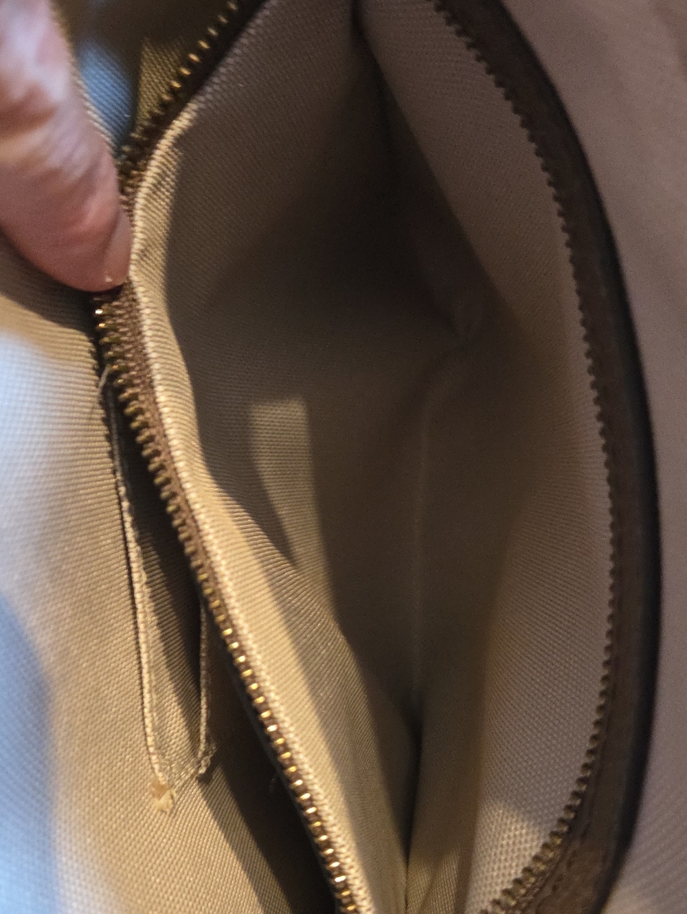 Authentic Gucci GG Supreme Monogram Web Small Ophidia Messenger Bag Brown - Picture 11 of 12